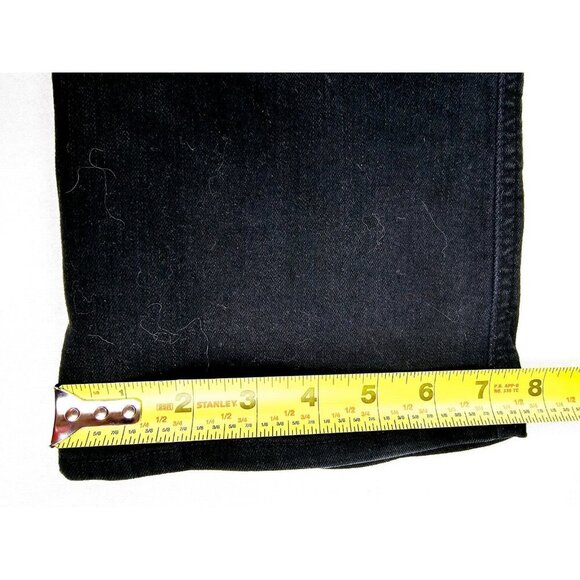 Rag Bone Size 23X29 Women Nina High Rise Bootcut No Fade Black Denim Logo Jeans - Picture 4 of 13